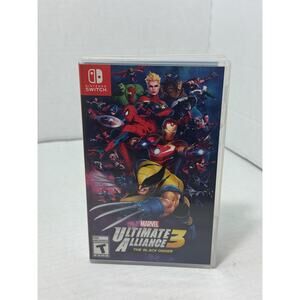 Replacement Case Marvel Ultimate Alliance 3 The Black Order Nintendo Switch